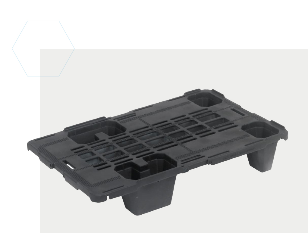 Plastic pallets 600x400 GammaWopla & SmartFlow